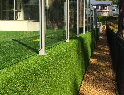 Artificial grass for a pub bar or restaurant