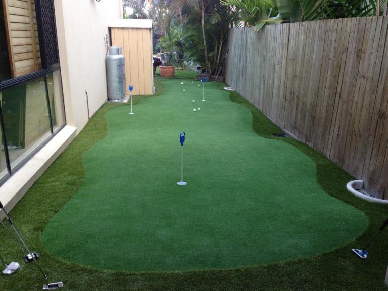 Putting Green in Backyard Turf Brisbane, Landscaping Brisbane