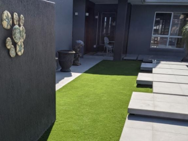 artificial grass cleaning